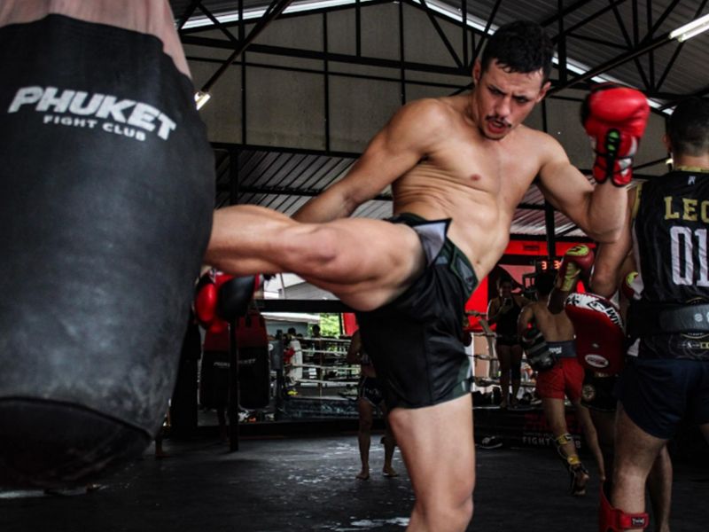 Aula de boxe – Phuket Fight Club